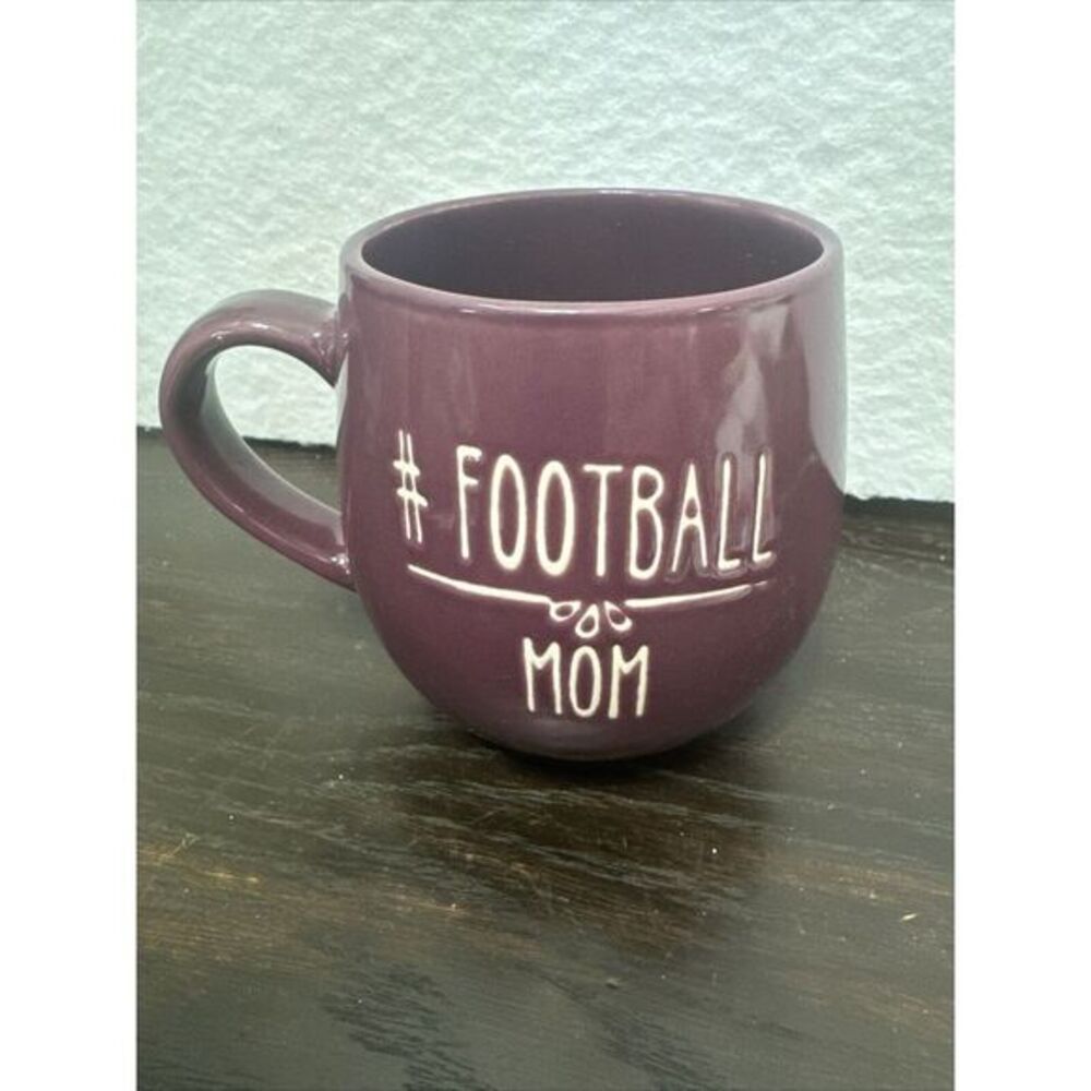 Football Mom‎ Mug 14 Oz Capacity